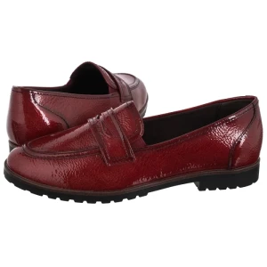 Mokasyny Czerwone 1-24239-42 524 Red Patent (TM558-a) Tamaris
