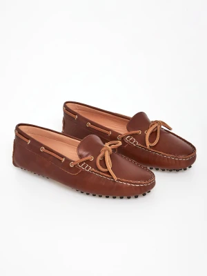 Mokasyny damskie skórzane MARELLA