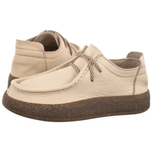 Mokasyny Edita Off White Leather (NP86-a) Nepeke