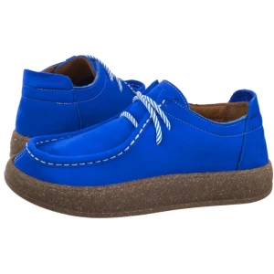 Mokasyny Edita Sax Mavi Nubuck (NP87-a) Nepeke