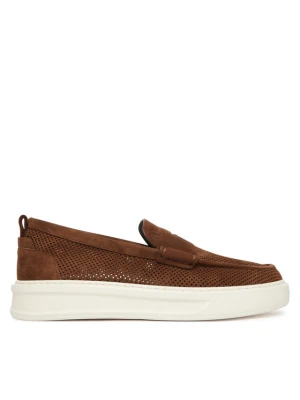 Mokasyny Fabi FU1468.A00ZIPCVG814 Granatowy