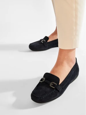 Mokasyny Geox D Annytah Moc A D84BMA 00032 C4007 Granatowy