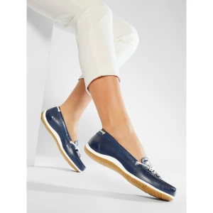 Mokasyny Geox D Vega Moc B D92DNB 043BC C4EA5 Granatowy