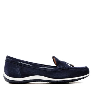 Mokasyny Geox D Vega Moc D35DNA 00022 C4002 Granatowy
