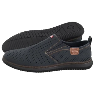 Mokasyny Granatowe 10452-14 Blue (RI269-a) Rieker