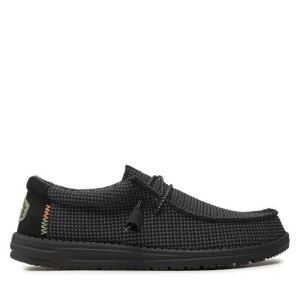 Mokasyny Hey Dude Wally Sport Mesh 40403-060 Czarny