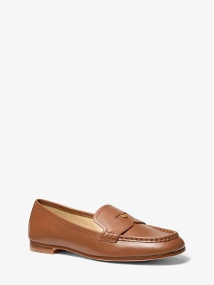 Mokasyny Jennings ze skóry Michael Kors BRĄZOWY (Brązowy)