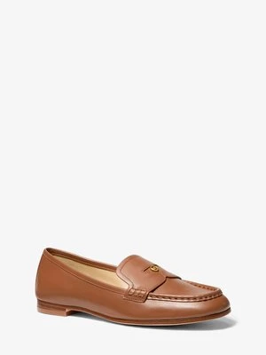 Mokasyny Jennings ze skóry Michael Kors BRĄZOWY (Brązowy)