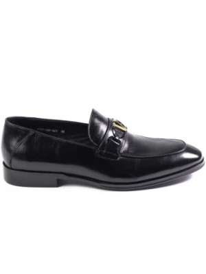 MOKASYNY JOHN DOUBARE BY BROOMAN - T127-236-A01 BLACK
