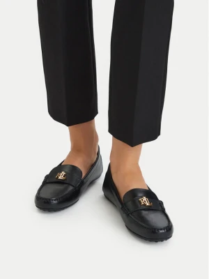 Mokasyny LAUREN RALPH LAUREN 802P09040001 Czarny