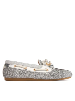 Mokasyny Liu Jo Skipper 01 SA6017 TX337 Srebrny