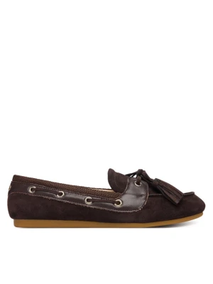 Mokasyny Liu Jo Skipper 03 SF6047 PX624 Brązowy ciemny