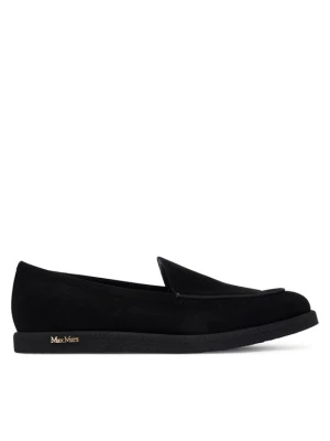Mokasyny Max Mara Softymoc 2524526251600 Czarny