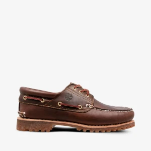 Mokasyny męskie Timberland Authentic BOAT SHOE BROWN