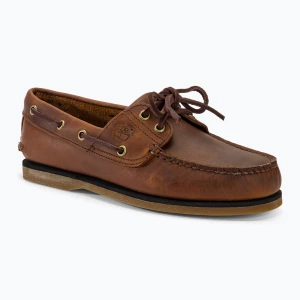 Mokasyny męskie Timberland Classic Boat Shoe medium brown full grain