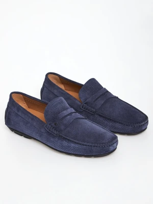 Mokasyny męskie zamszowe BALDININI