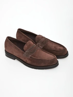 Mokasyny męskie zamszowe BALDININI