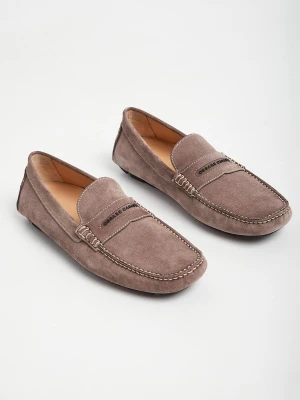 Mokasyny męskie zamszowe CESARE CASADEI