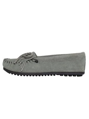 Mokasyny Minnetonka szary