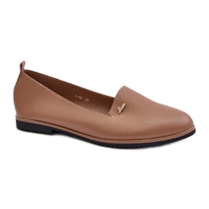 Mokasyny Model Enzla W-98 Brown - Step in style brązowe