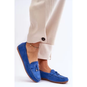 Mokasyny Model Good Time ZA28P Blue - Step in style niebieskie