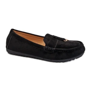 Mokasyny Model Ontala N22-995 Black - Step in style czarne