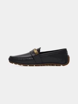 Mokasyny MOSCHINO czarny