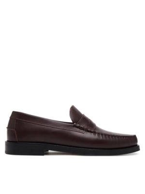 Mokasyny Naked Wolfe Riviera Bordowy