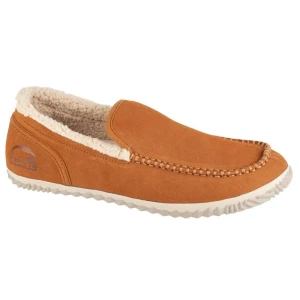 Mokasyny Ocieplane Buty Sorel Dude Moc Slipper 1530671286 beżowy