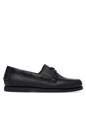 Mokasyny Polo Ralph Lauren Merton Boat Cs Bts 803P07643001 Czarny
