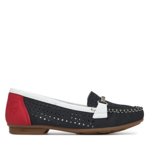 Mokasyny Rieker 40065-14 Granatowy