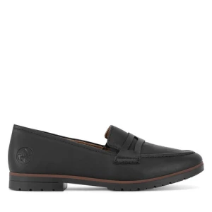 Mokasyny Rieker 45300-00 Czarny