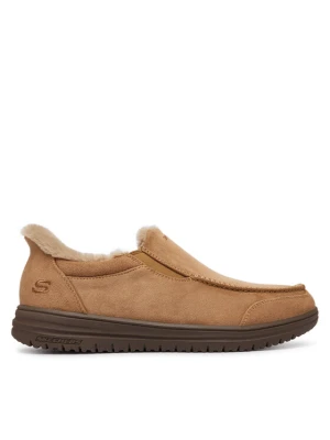 Mokasyny Skechers Murette-Scofield 205606 / TAN Brązowy jasny