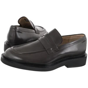 Mokasyny Sq Rubber Band Loafer Wax Lth Turkish Coffee HM0HM02273 GE7 (CK755-a) Calvin Klein