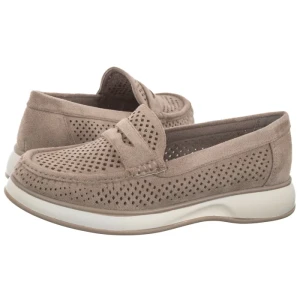 Mokasyny Szare MK 098H (SL596-a) Sergio Leone