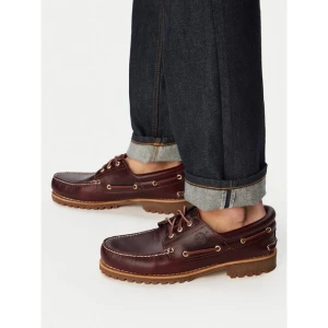 Mokasyny Timberland Authentics Boat 3 Eye Classic TB0500096481 Brązowy