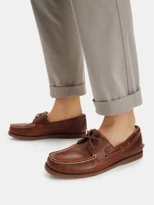 Mokasyny Timberland Classic Boat 2 Eye TB0A232XF741 Brązowy