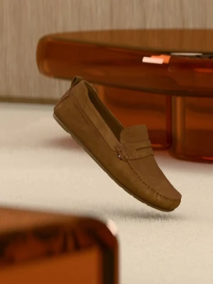Mokasyny Tommy Hilfiger brązowy
