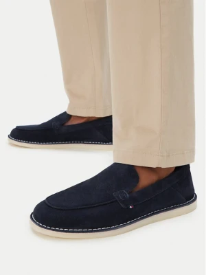 Mokasyny Tommy Hilfiger FM0FM05782 Niebieski