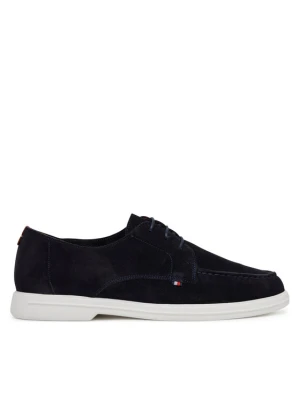 Mokasyny Tommy Hilfiger Moc T Derby FM0FM05495 Granatowy