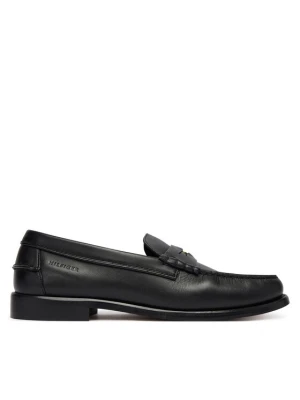 Mokasyny Tommy Hilfiger Penny Crust FM0FM05836 Czarny