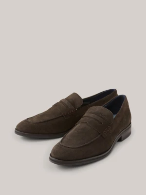 Mokasyny Velluto Kleitos w kolorze ciemnobrązowym Joop