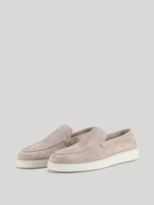 Mokasyny Velluto Stampa Filippo w kolorze taupe Joop