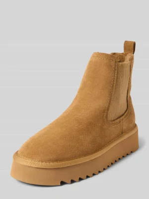 Mokasyny w stylu chelsea z mieszanki skóry tamaris