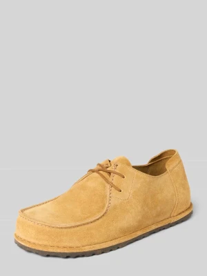 Mokasyny z naturalnej skóry Birkenstock Jasnobrązowy