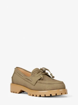 Mokasyny z zamszu Kenny Michael Kors