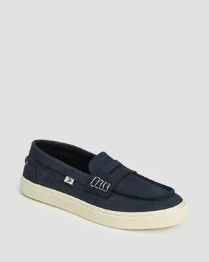 Mokasyny Zamszowe Cariuma Caju Loafer Navy Suede