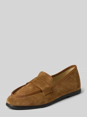 Mokasyny ze skóry model 'LOAFER CLASSIC VELOUR' Espadrij