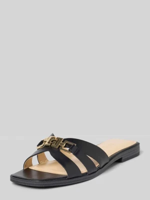 Mokasyny ze skóry naturalnej model 'Realla' Guess