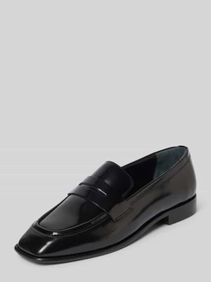 Mokasyny ze skóry z ozdobnym paseczkiem model 'Zaha' ALOHAS